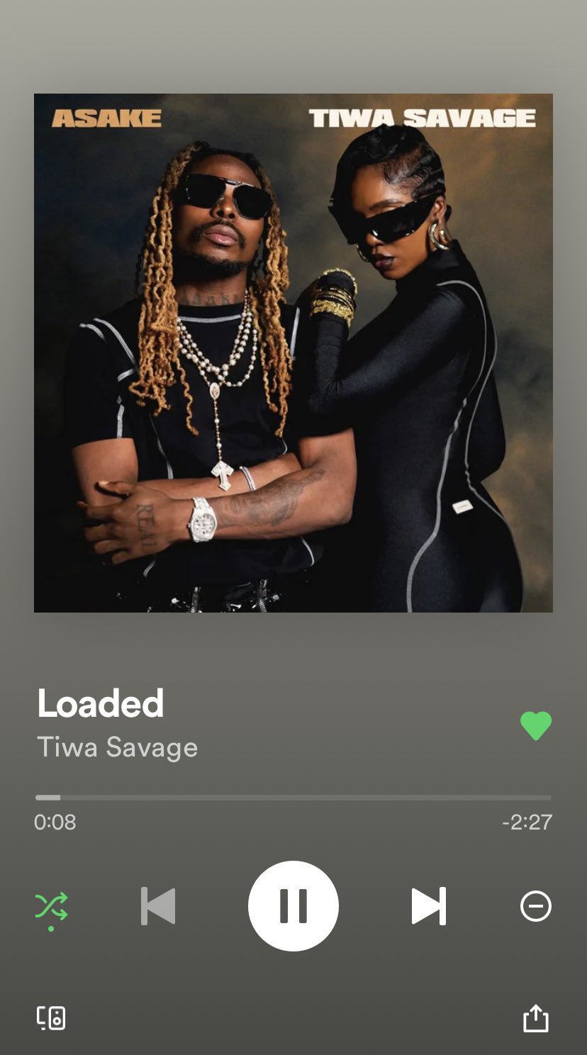 Happy birthday Tiwa Savage Now Playing: Loaded by ft      