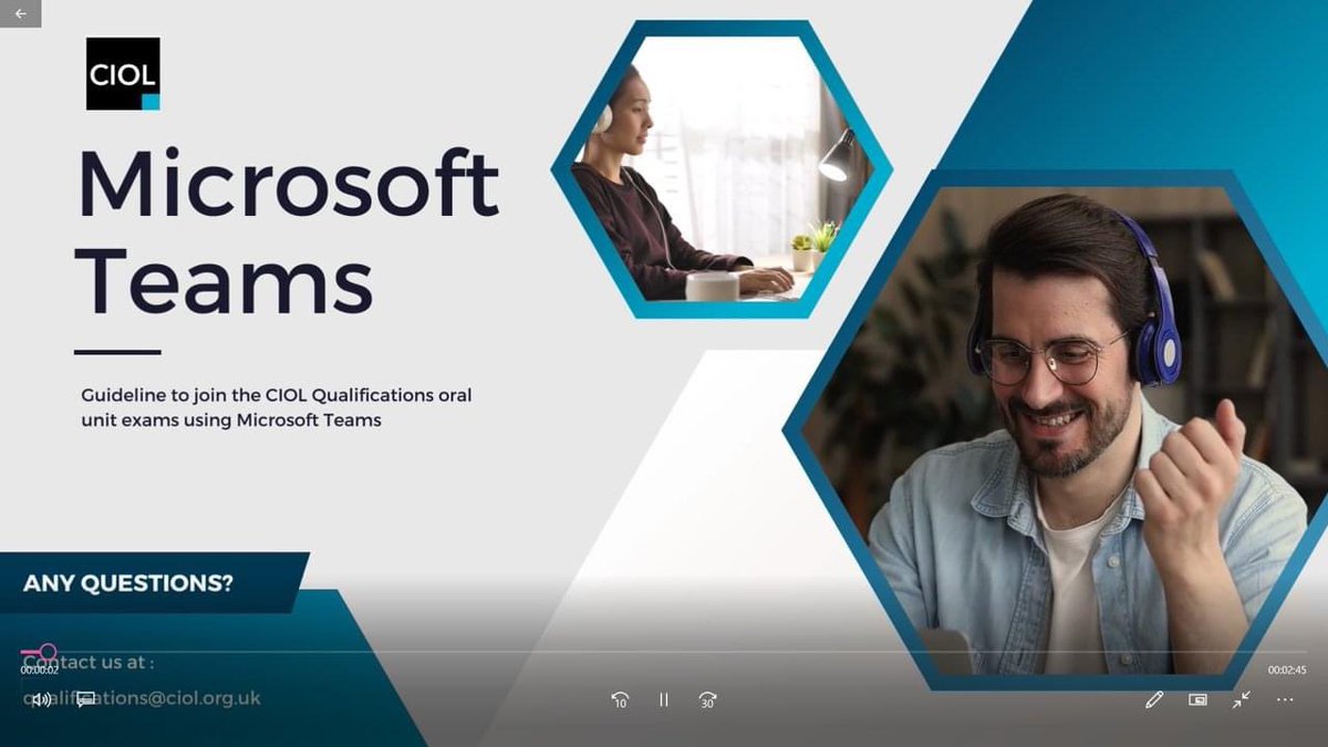 CIOL_Linguists's tweet image. It has never been easier to book, pay and take your CIOLQ #DPSI online. The explainer videos show you what your exams will be like.

Register this week for the March session to secure your place and language ciol.org.uk/dpsi

#DPSI #CIOL #Professional #Exams #Online