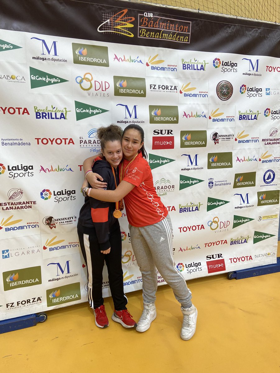 CB_ATHLOS's tweet photo. BRONCE INTERNACIONAL‼️ 🥉🥉

Paula Casas e Lucía Cid conseguen a medalla de bronce no Spanish U15-17 Open 2023 de 📍Benalmádena (Málaga)

PARABÉNS RAPAZAS🥹💪
Seguimos traballando… #LUMEEE 🔥

🖤🤍❤️ https://t.co/oTyozNsysq