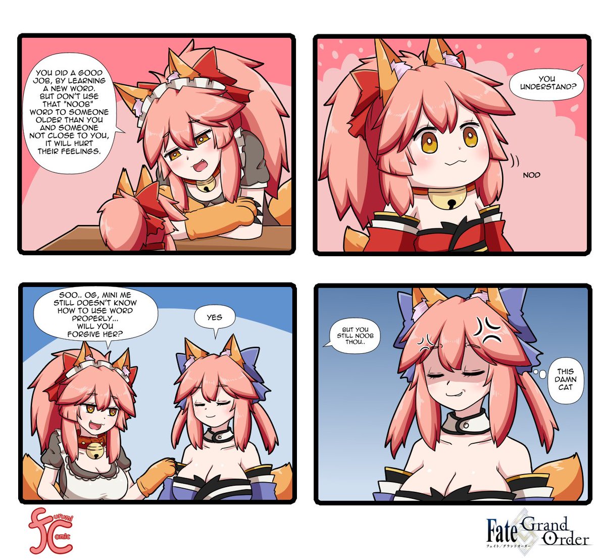 A Correction
#FGO #FateGO #タマモキャット 