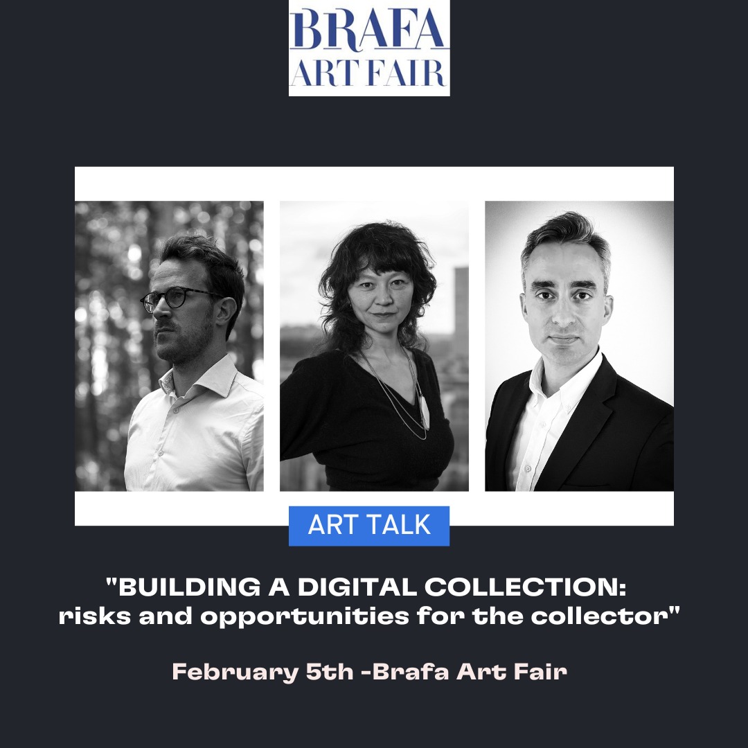 See you at @BrafaArtFair today 4pm 💥👉 'Building your digital art collection' #arttalk #Brussels 
.
with @Crowell_Moring @logion_network @K_B_Foundation @ssarri @elieauvray @hiezlek @ropsmuseum