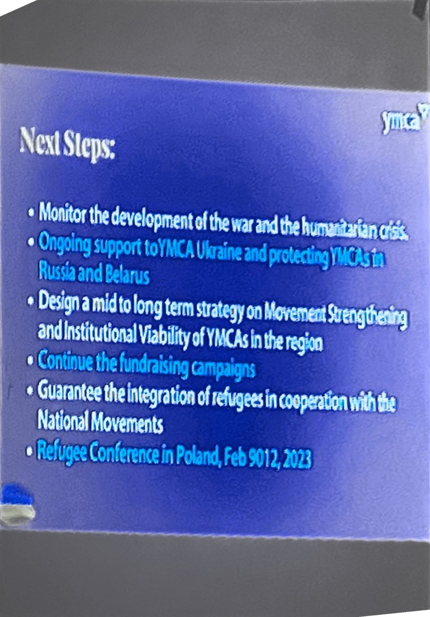 #SolidaritySunday
@IglesiasSimoes, Secretary General of @ymcaeurope shares about strategic collaborative it’s leading to support needs of 72K+ displaced people from Ukraine & sow #RootsForPeace & European reconciliation with support to YMCAs in 🇺🇦,🇧🇾&🇷🇺 in address to @YMCAScot.