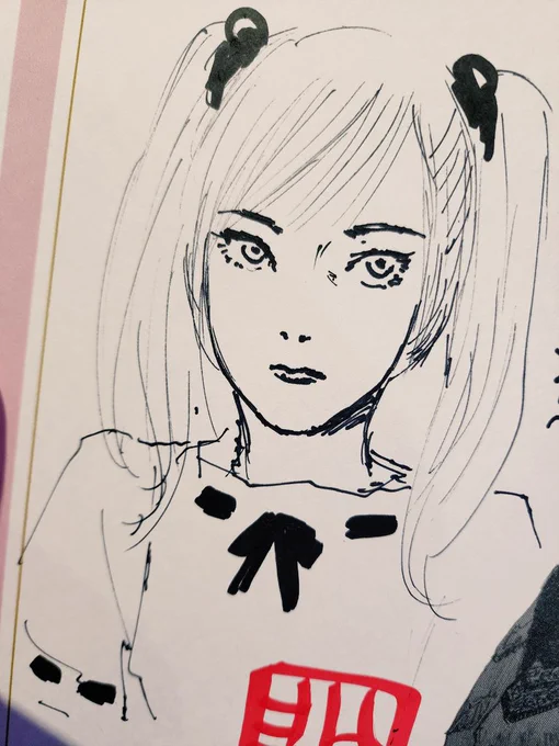 鞄に沙村広明先生と榎本俊二先生の直筆の絵が同時に入っている人間、他におる?(ジュンスズキさんがおる…!) 