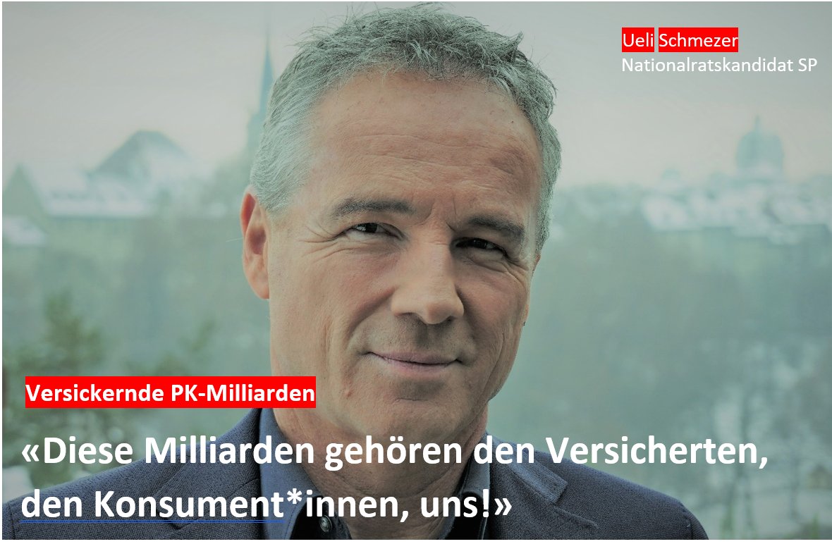 SchmezerUeli's tweet photo. Meine Meinung: Bevor wir über eine weitere Senkung des Umwandlungssatzes diskutieren, muss der Abfluss dieser Milliarden gestoppt werden. https://t.co/tnDFULIeSm