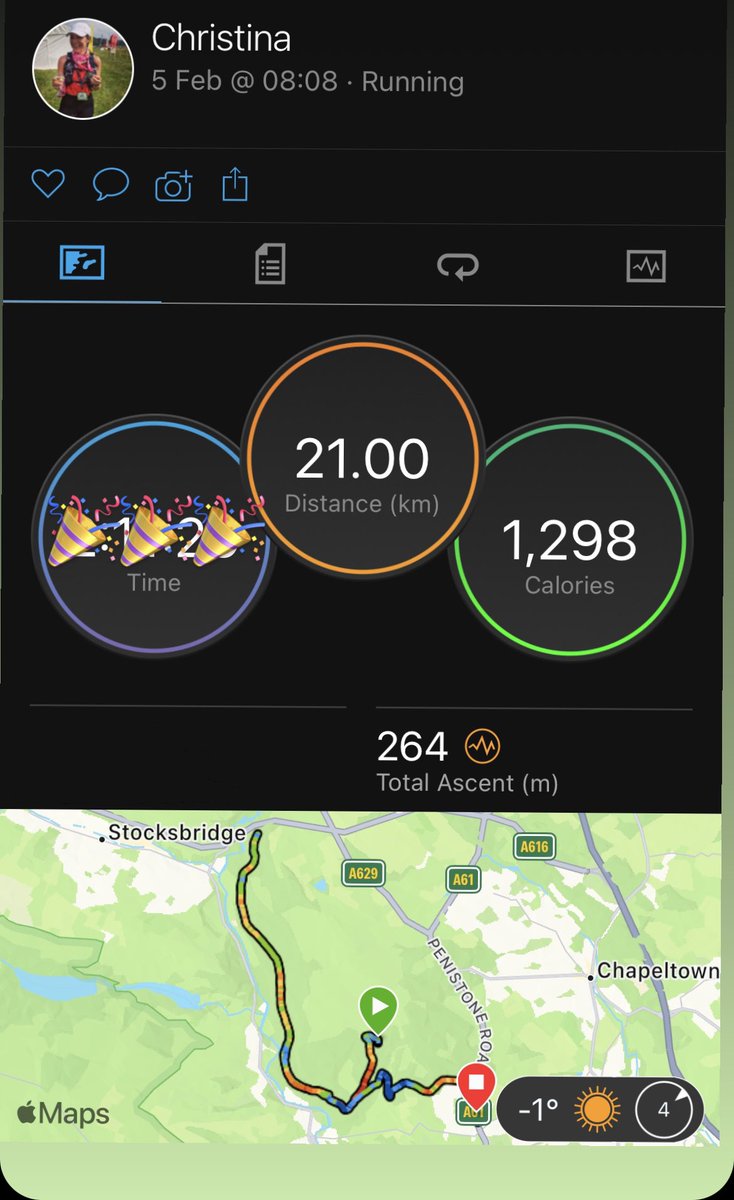 Christina Pickersgill (@christinalfp) on Twitter photo Wasn’t able to run the Winter Warmer run so managed the km’s on the trails at home. Raising money for the <a href="/Newcastle_NHS/">Newcastle Hospitals Charity</a> and <a href="/nuthdietetics/">NUTHDietetics&Nutrition</a> 🌈 Wasn’t able to run the Winter Warmer run so managed the km’s on the trails at home. Raising money for the <a href="/Newcastle_NHS/">Newcastle Hospitals Charity</a> and <a href="/nuthdietetics/">NUTHDietetics&Nutrition</a> 🌈