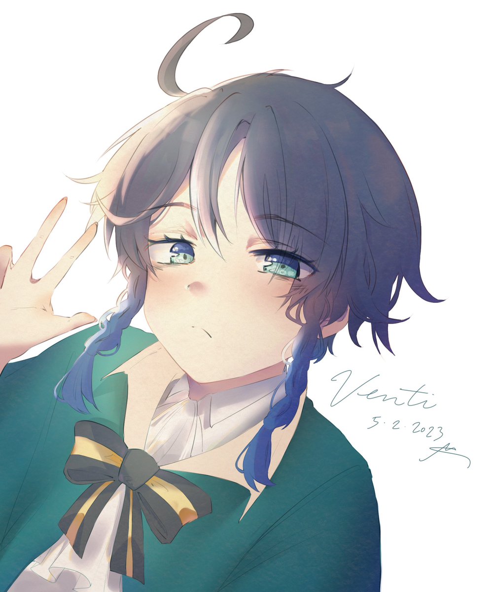 Fatcat13053989's tweet photo. 「旅行者 你好呀～」
#GenshinImpact #ventifanart #venti #genshinventi #Genshin_Impact https://t.co/4bpjTGljBI