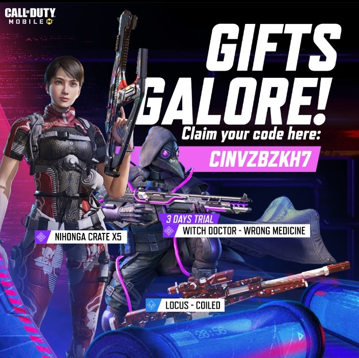 CoD Mobile Latest redeem codes: Call of Duty Mobile releases new codes