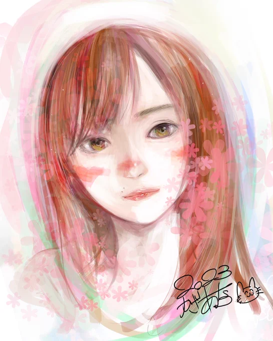 モデルさん絵みて 