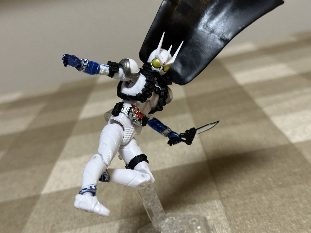 spzt9cm9's tweet photo. SHODO-O 仮面ライダー11から仮面ライダーエターナル!
サクッと塗装しました!
エターナルは最高にクールですね✨
#掌動 #shodo #shodoo #掌動XX #maskedriderw #kamenrider #仮面ライダーW #仮面ライダーエターナル #仮面ライダー #食玩 #フィギュア #仮面ライダー好きな人と繋がりたい https://t.co/fpoHViQPIV