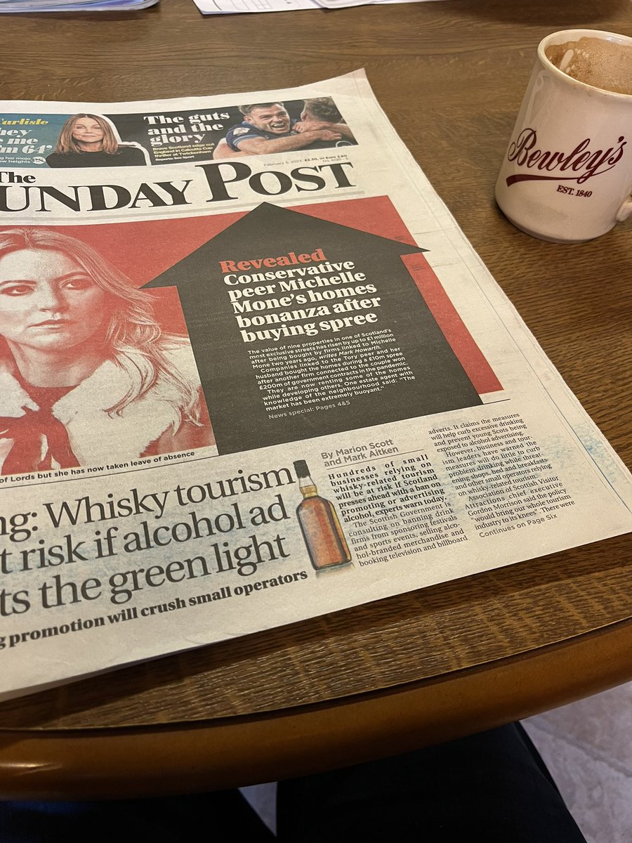 clyde_Trev's tweet image. My favourite part of the week Sunday morning,a cup of coffee and the @Sunday_Post #justperfect now let’s see how oor Wullie and Pa Broon are getting on 😁