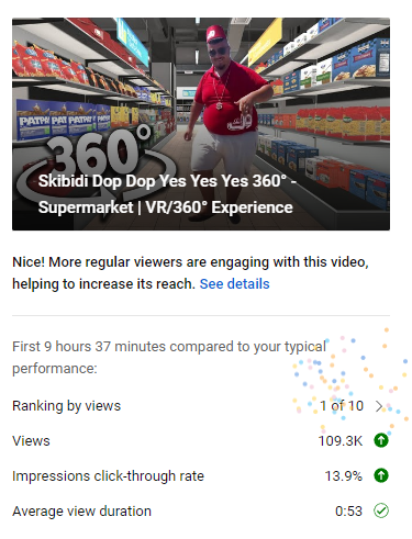 Proxy_VR's tweet photo. ✅ 100k views in under 24 hours https://t.co/ZhM2XMqPSU