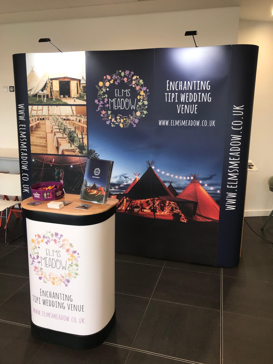 We’re set up and ready to meet you at the <a href="/Wedding_fairs/">Silverlinings</a> at the University of Northampton. We’re here until 3pm today! #weddingfair2023 #weddingfairnorthampton #weddingfairnorthamptonshire #northamptonwedding #tipiwedding