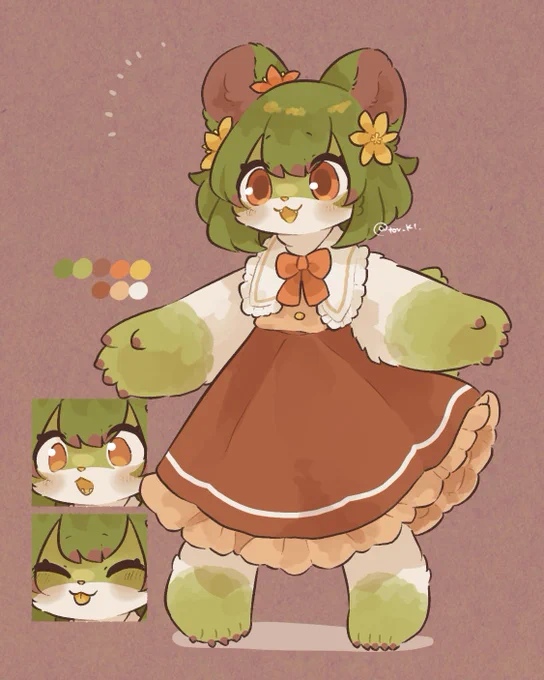 こちらは例として聖域のお花ちゃん!🐻

#異体の獣たち
#異体の獣たちCS 