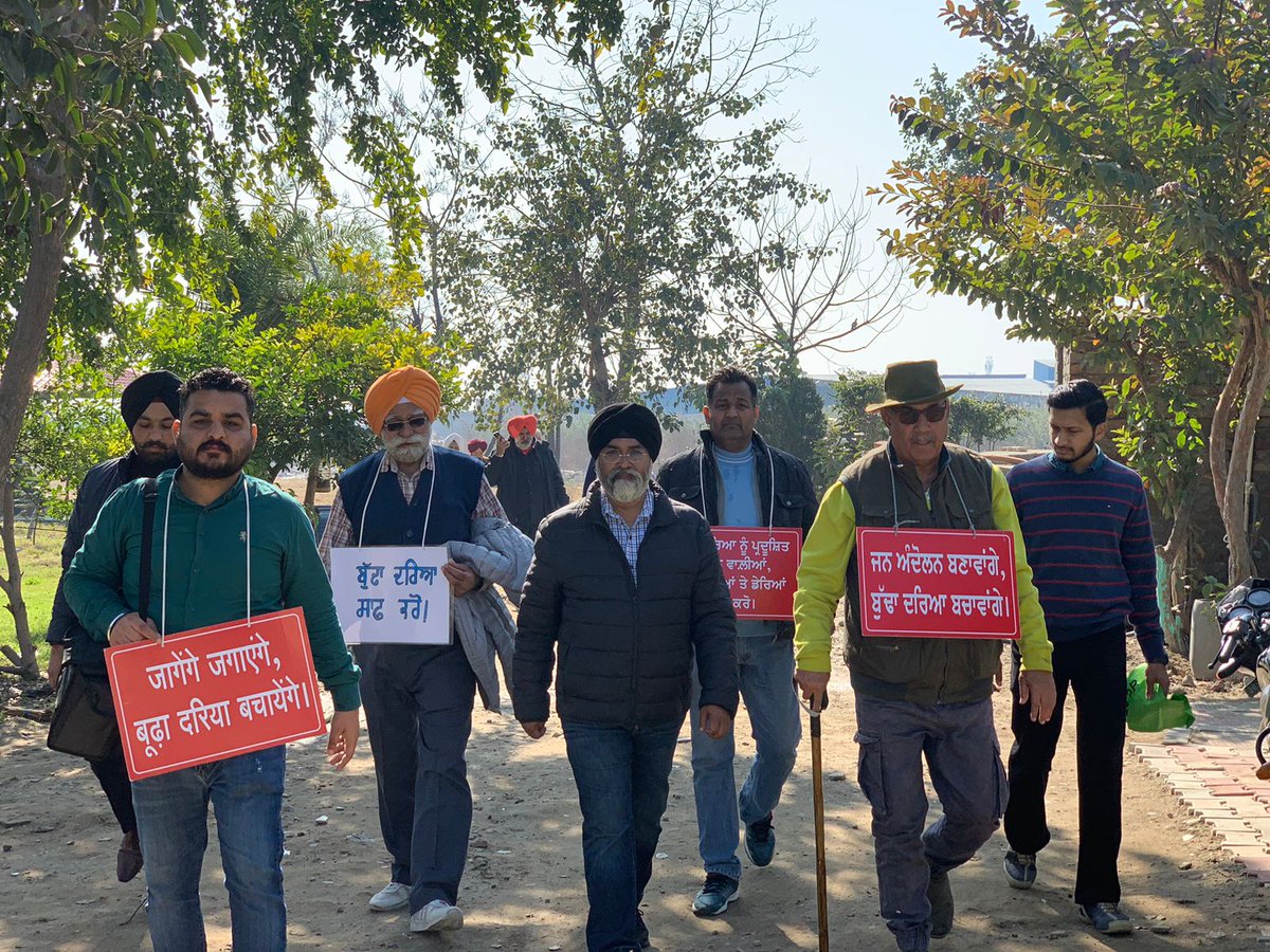 Lakhanpal1Cm's tweet image. Completed Phase - 12 #BuddhaDaryaPadyatra Delay in completion of Rejuvenation Project is mostly due to uncontrolled pollution and encroachments. Needs immediate strict actions. Stop atrocities on people. #FreedomFromPollution #FreedomFromCancer #SavePunjab