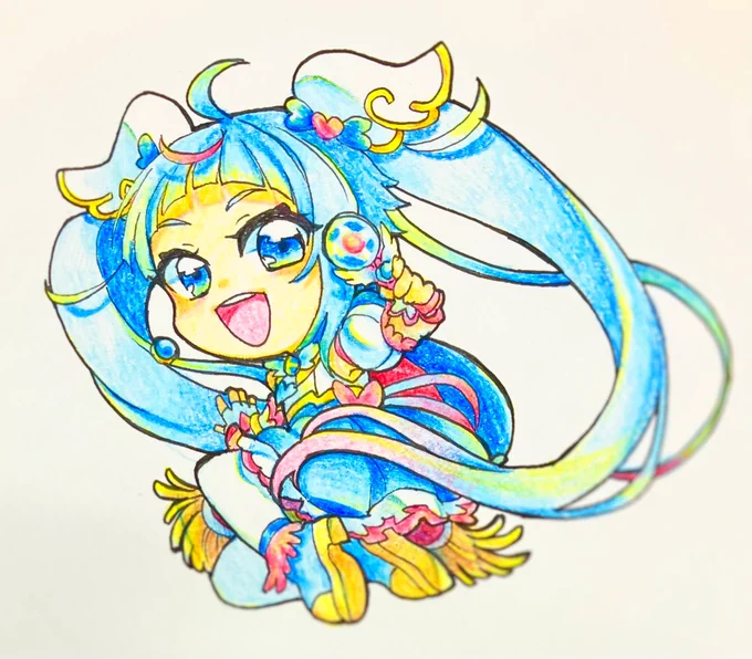 キュアスカイちゃん。ビジュアルかっこいい 