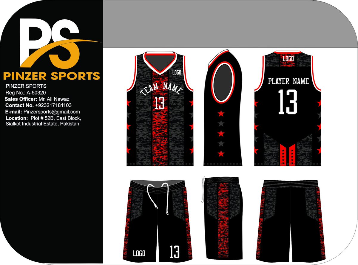 Basketball uniforms
Customised for All teams