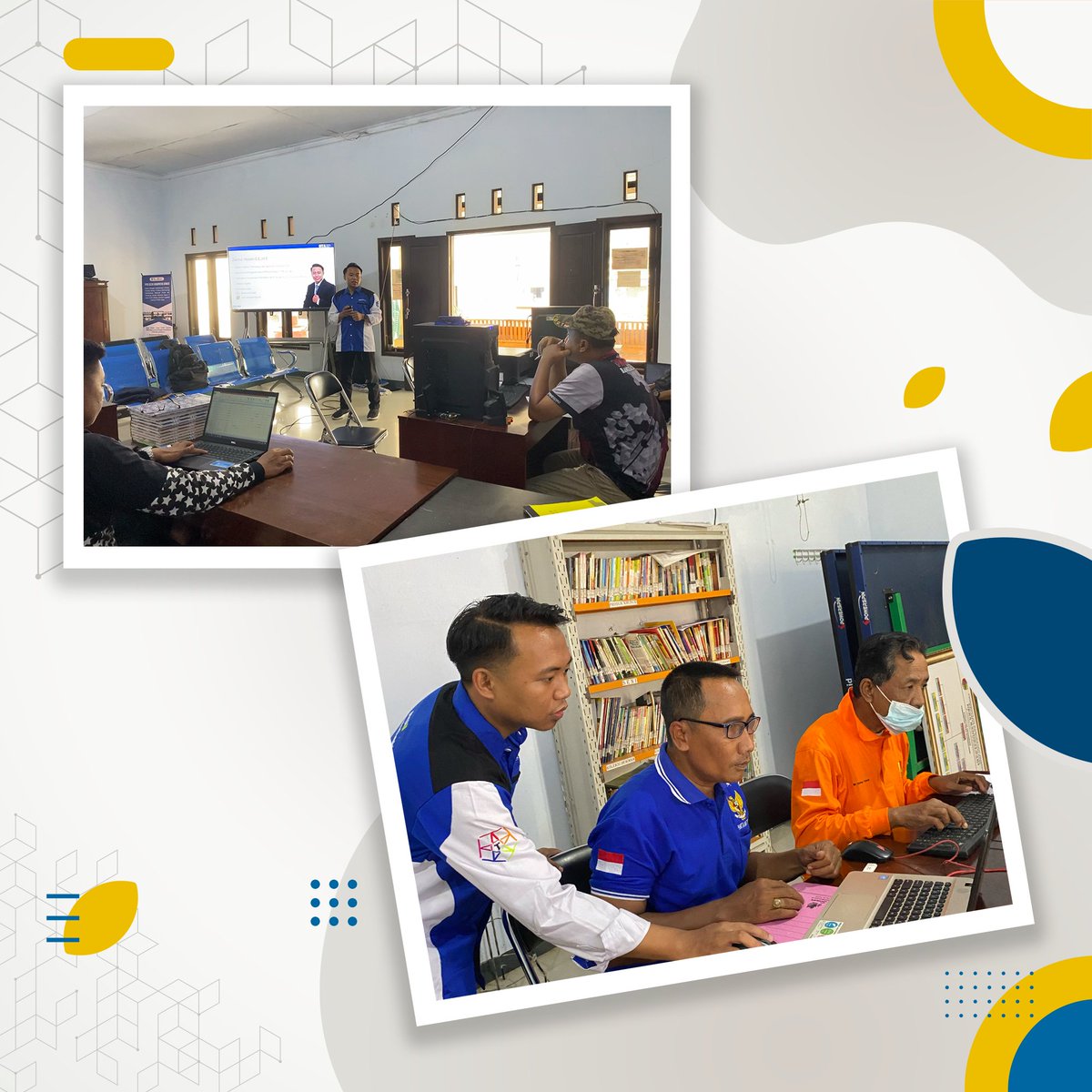 rtikjember's tweet image. Hai Sobat RTIK, gimana kabar nya? Baik-baik saja kan hehe. Kali ini mimin mau share keseruan temen-temen RTIK Jember saat kegiatan RTIK Memnagun Desa “Sesi 1” di Kantor Desa Bangsalsari. 

#rtikjember #desadigital #banggajadirelawantik