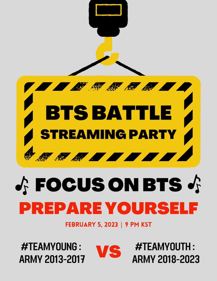 mhereonlyforbts's tweet photo. ARMYS LET'S TREND!! 

ARMY BATTLE PARTY 
#TeamYoung / #TeamYouth https://t.co/WTna13UpyN