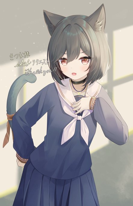 「long sleeves tail ribbon」 illustration images(Latest)