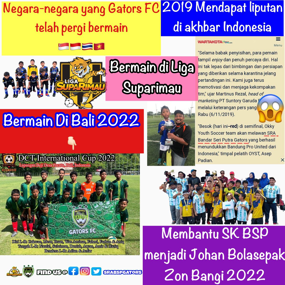 srabspgators's tweet photo. Sedikit info mengenai Kelab Bolasepak Gators https://t.co/7TUjT4MvgP