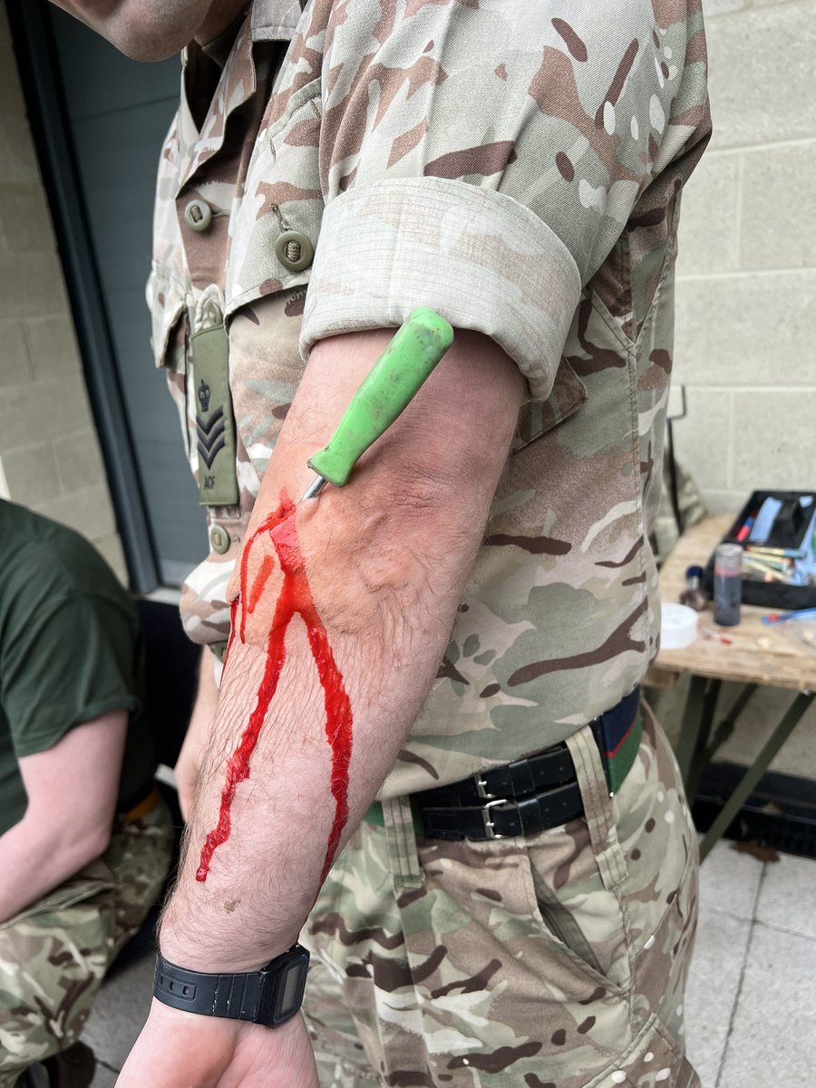 HQ Army Cadets SO2 - first aid (@macfoc4) on Twitter photo Really enjoyed delivering the COYFATA course to instructors from <a href="/GwentPowysACF/">Gwent and Powys ACF</a> <a href="/DandGACF/">Dyfed & Glamorgan ACF</a> yesterday some excellent casualty simulation and scenarios completed! Thanks for having me ๐
#firstaid #armycadets Really enjoyed delivering the COYFATA course to instructors from <a href="/GwentPowysACF/">Gwent and Powys ACF</a> <a href="/DandGACF/">Dyfed & Glamorgan ACF</a> yesterday some excellent casualty simulation and scenarios completed! Thanks for having me ๐
#firstaid #armycadets