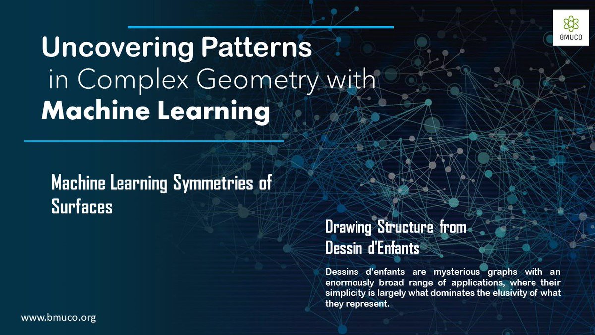 bmuco_org's tweet photo. Calling all aspiring researchers! 
We are excited to announce our Research Assistant Program, with the topic of "Uncovering Patterns in Complex Geometry with Machine Learning".
If you're interested in applying, please follow the link: https://t.co/SsWr61Ljzc
#research #physics https://t.co/IDhFcEg6rx