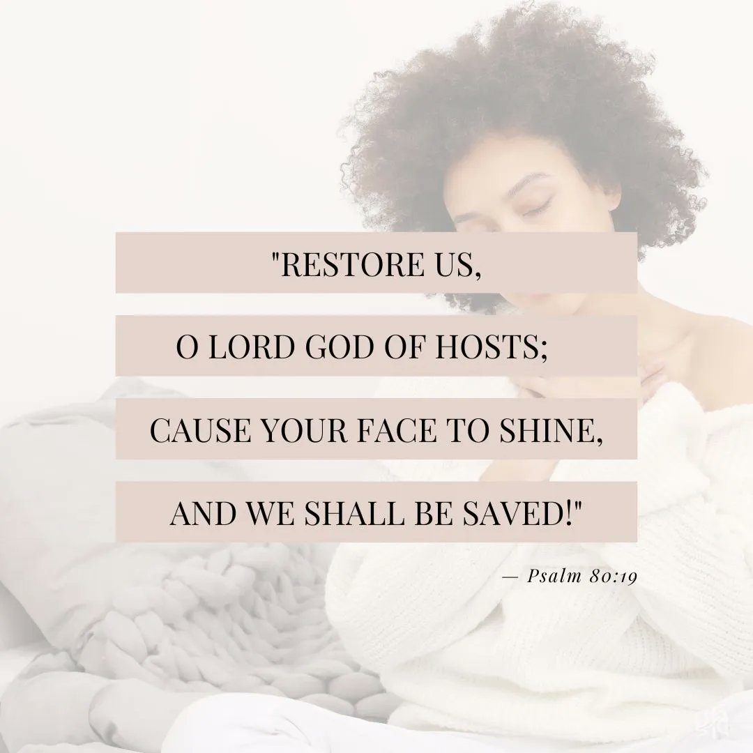 GFACA's tweet image. "Restore us, O Lord God of hosts; cause Your face to shine, and we shall be saved!" — Psalm 80:19 #wordsofhope