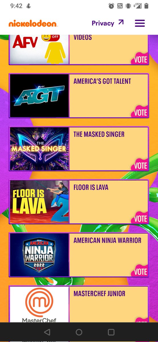 TWanderingSoulF's tweet photo. @itsMissMasky I voted! https://t.co/jvNgPyxS3x