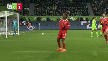 COMAN FIRST-TIME VOLLEY 😱”