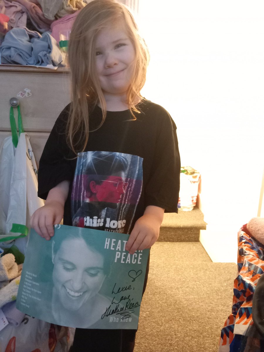 crystalwolfe947's tweet photo. @heatherpeace lexi says thank you so much for the picture and she loves the t-shirt. One very happy girl today xx https://t.co/5KmJe9vzGj