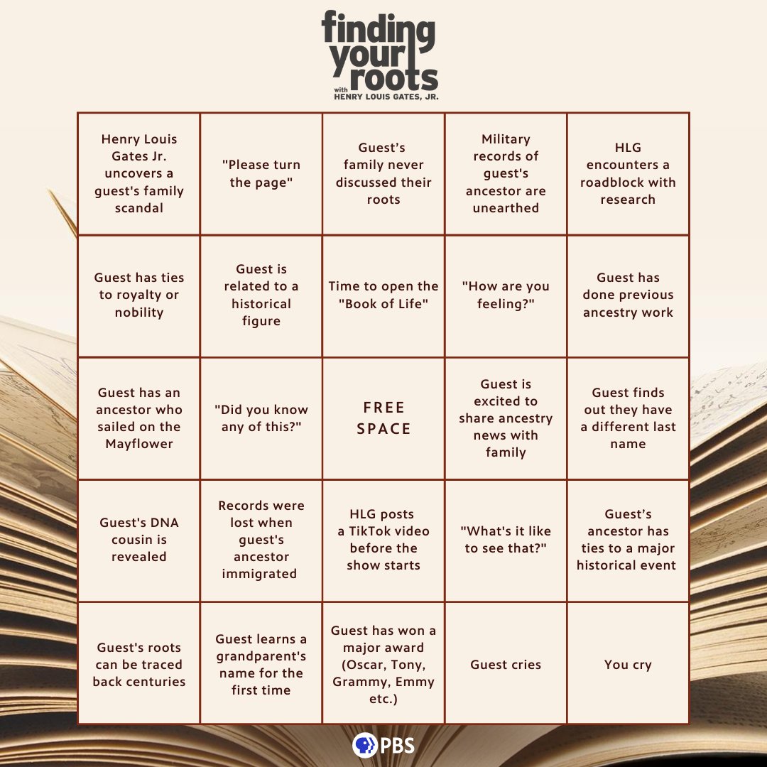 PBS on Twitter "Raise your hand if every episode of FindingYourRoots(02)