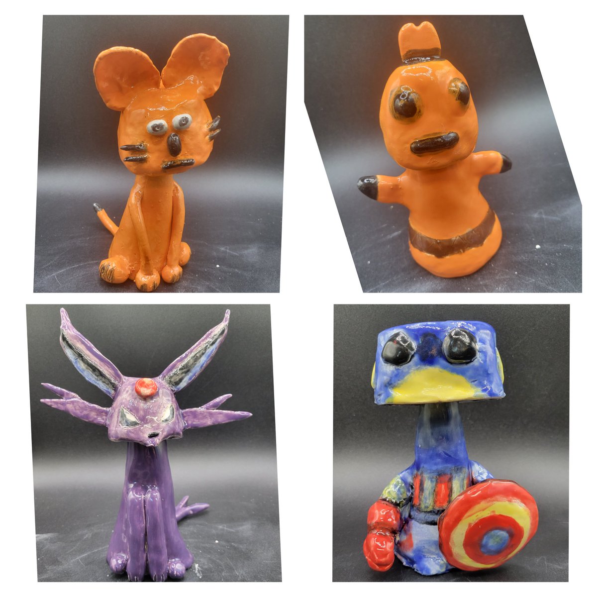 ArtTrojan's tweet photo. @LWCHSTrojans are having so much fun making their ceramic #bobbleheads! They are coming out so #AMAZING!! #newkiln #funwithclay #pinchpotandcone
#highschoolart #clay #lwchsart @villani824 @APGarate @Clevemaloon @pbcsd @kgwhetsell https://t.co/ZXtSR1uIFW