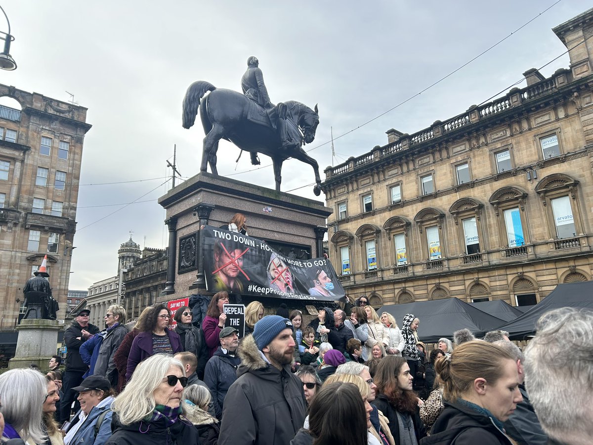 jj35109's tweet image. Truth of where Scotland is at summed up perfectly in a banner #scotland #GenderRecognitionReformBill #womenwontwheest #KellyJayKeen
