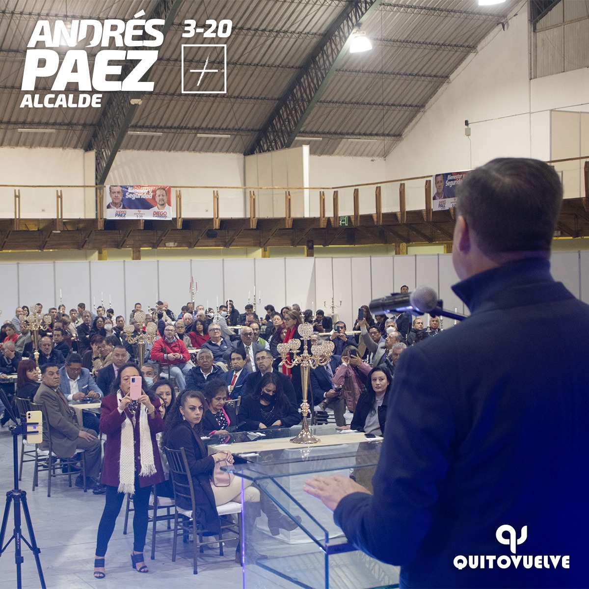 Será la victoria de Quito, porque Quito Vuelve, llevaremos adelante la victoria de la gente, la victoria del pueblo de Quito.

Hilo de #QuitoVuelve 👇🏽 Conoce nuestro plan 👉 quitovuelve.org con 
Andrés Páez #AndresPaez #AndrésPáez #AndresPaezAlcalde