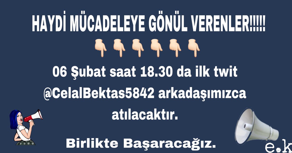 Yarın 18.30 da buluşalım.
#OyumGeçimdenYana