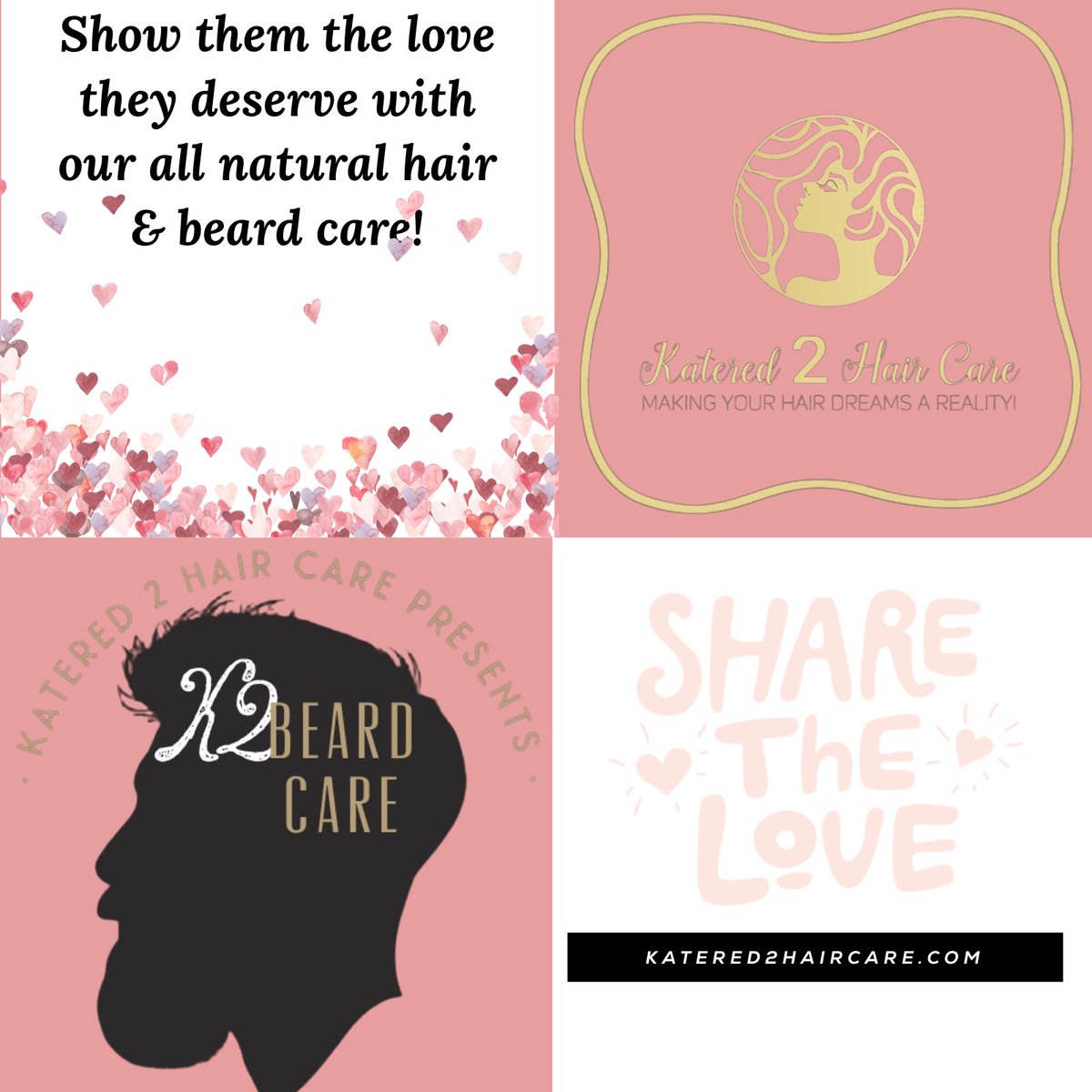perfectlykk's tweet photo. Love is in the air‼️❤️
Our products make the perfect gift for any occasion! Shop today at https://t.co/QIYJMNuJ7k 🥰 #k2hc #naturalhair #naturalproducts #healthyhair #beardoil #beardgang #beardbalm #growthoil #ricewaterforhairgrowth https://t.co/DJl8Nk8VYW