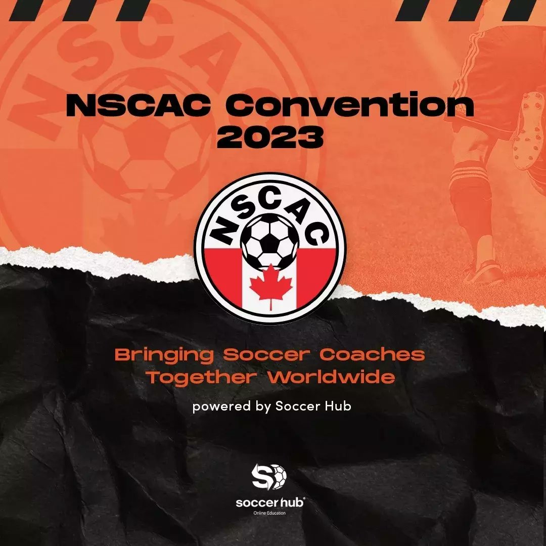 TheNSCAC's tweet photo. ⚽️🎓 The 2023 National Soccer Coaches Association of Canada is here! The Convention takes place on the weekend of April 21-23, and will feature some of the top coach educators from Canada and around the world. 
Check out the link below for information: https://t.co/fenRUsvpXS https://t.co/bFaIETOLXI