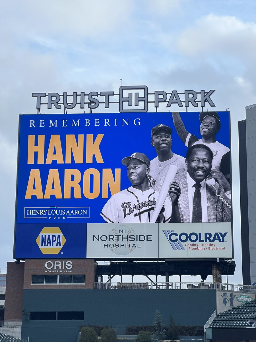 Atlanta Braves on Twitter "RT TruistPark Remembering 44. Help us