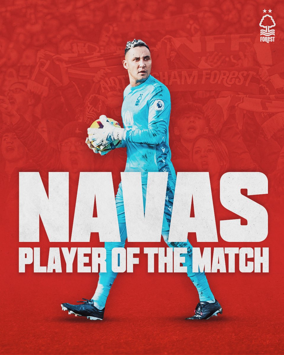 A clean sheet and three points on his debut! 🙌 

Keylor Navas is your #NFFC Player of the Match! ✨