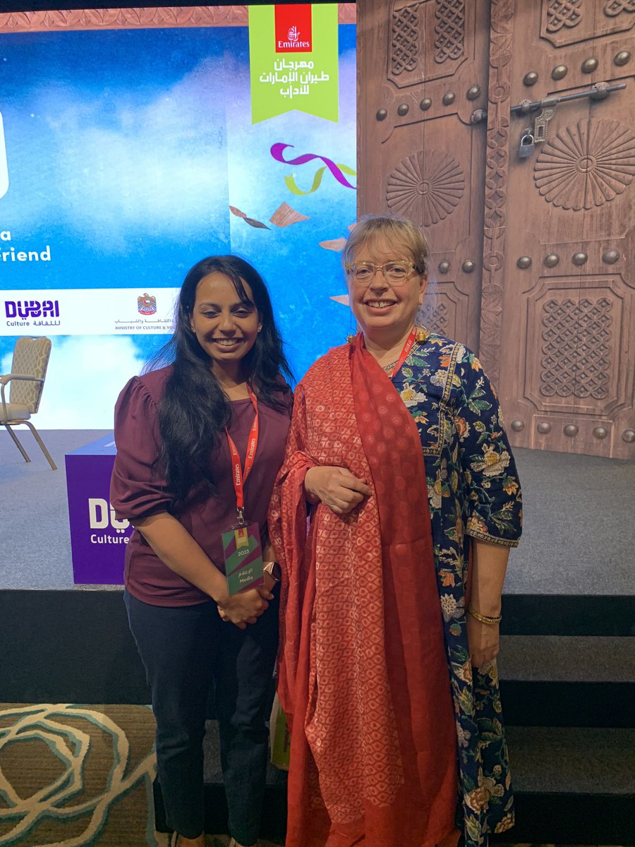 Pranitha Menon (@menonpranitha) on Twitter photo The picture speaks for itself. An incredible session lead by @BDUT <a href="/GeetanjaliShree/">Geetanjali Shree</a> and <a href="/DaisyRockwell/">Daisy Rockwell</a> <a href="/EmiratesLitFest/">EmiratesLitFest</a> The picture speaks for itself. An incredible session lead by @BDUT <a href="/GeetanjaliShree/">Geetanjali Shree</a> and <a href="/DaisyRockwell/">Daisy Rockwell</a> <a href="/EmiratesLitFest/">EmiratesLitFest</a>