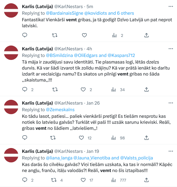 kovidiots's tweet photo. Draugi, mums ļoti vajag @twitvemiens, kurš saskaita, cik reizes dienā cilvēkiem šķebina, ir pretīgi, un gribas vemt!
#dižvēmēji #tviterspēks @M4t1ss @neonbitee

Ir viens kungs ar potenciālu biežām uzvarām šajā sacensībā: https://t.co/1TSBcekNuM