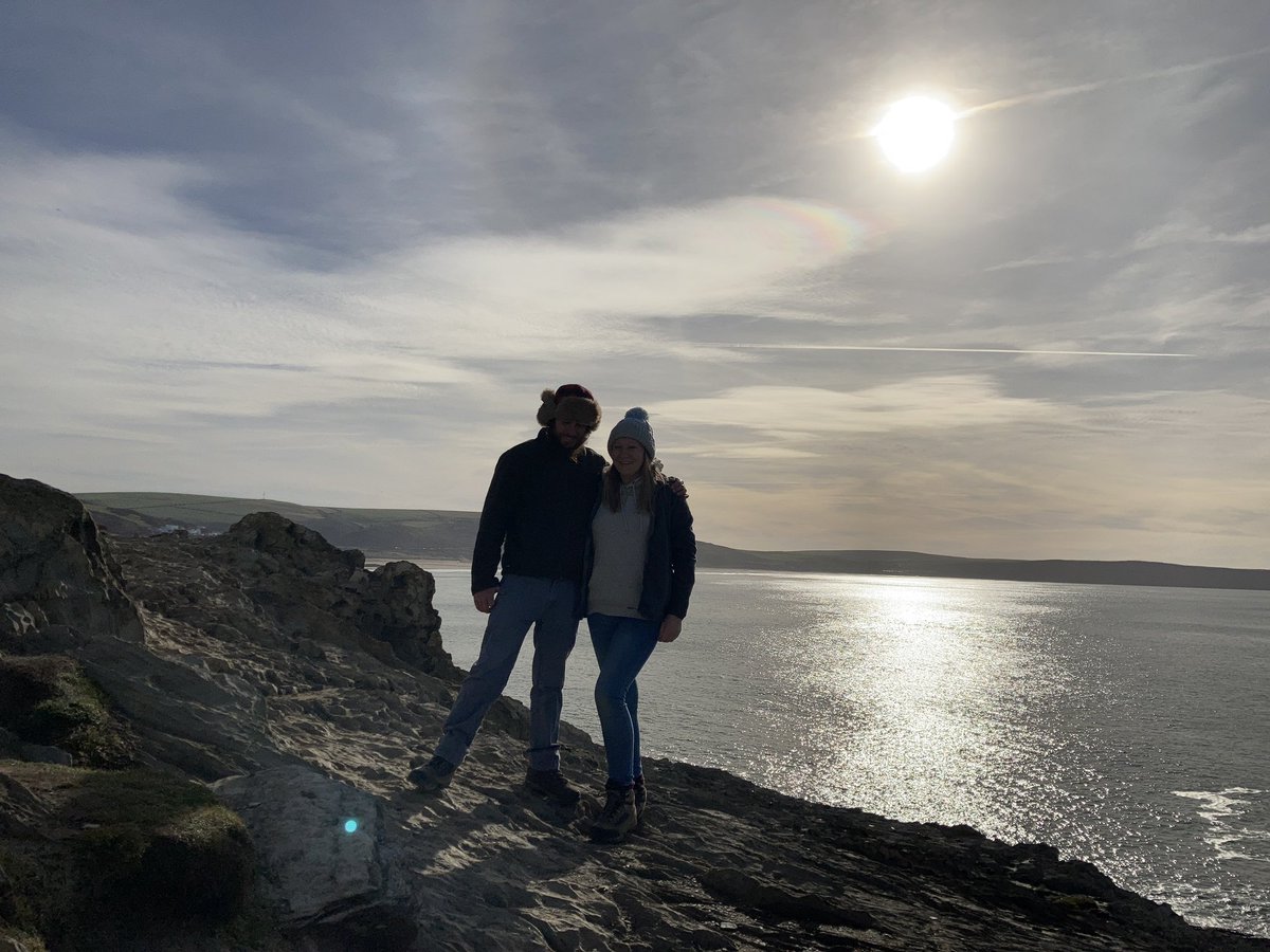 sarah_tunney_'s tweet photo. Beautiful day out on the #swcoastalpath walking from Mortehoe to Bull Point https://t.co/Izjx93kgZz