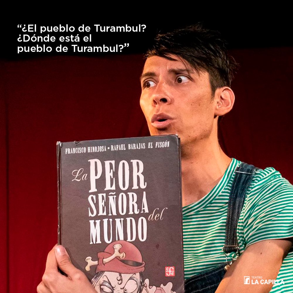LaCapillaTeatro's tweet photo. ❗️HOY❗️
“La peor señora del mundo” 
📅 05 de Febrero
⏰ 12:30 hrs
📍 Madrid 13 #Coyoacán #CDMX
💵 $250

🔥Venta en caliente 🔥 50% de descuento en taquilla de 11 :00 a 11:30 hrs https://t.co/0JGNHvDq3K