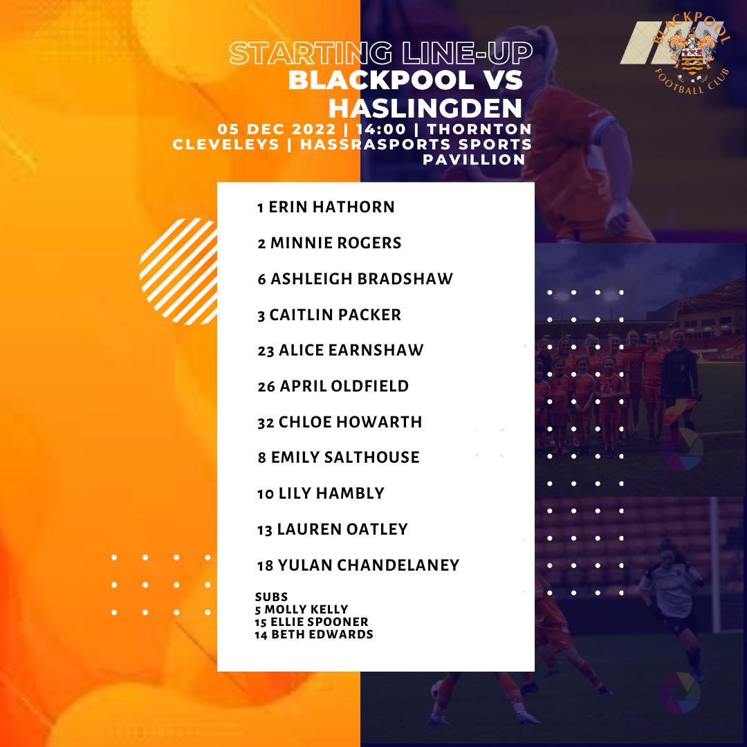 FULL TIME | Fantastic 2nd half performance from the Ladies to earn the 3 points against a strong Haslingden side. POM: Alice Earnshaw 💪 Goalscorers: 50’ 57’ Lily Hambly, 61’ Chloe Howarth, 68’ Minnie Rogers ⚽️ 🍊