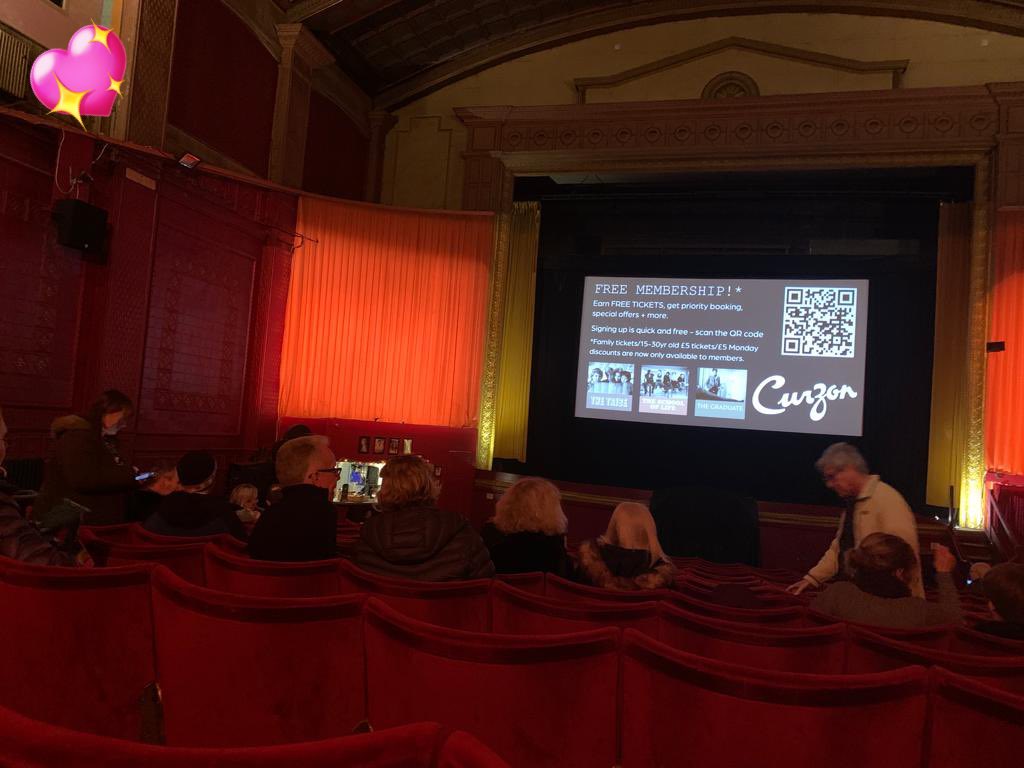 earlydayfilms's tweet photo. Thank you 😊 @CurzonClevedon What a perfect cinema to watch #TheFabelmans in! https://t.co/h0XZC5bOQu