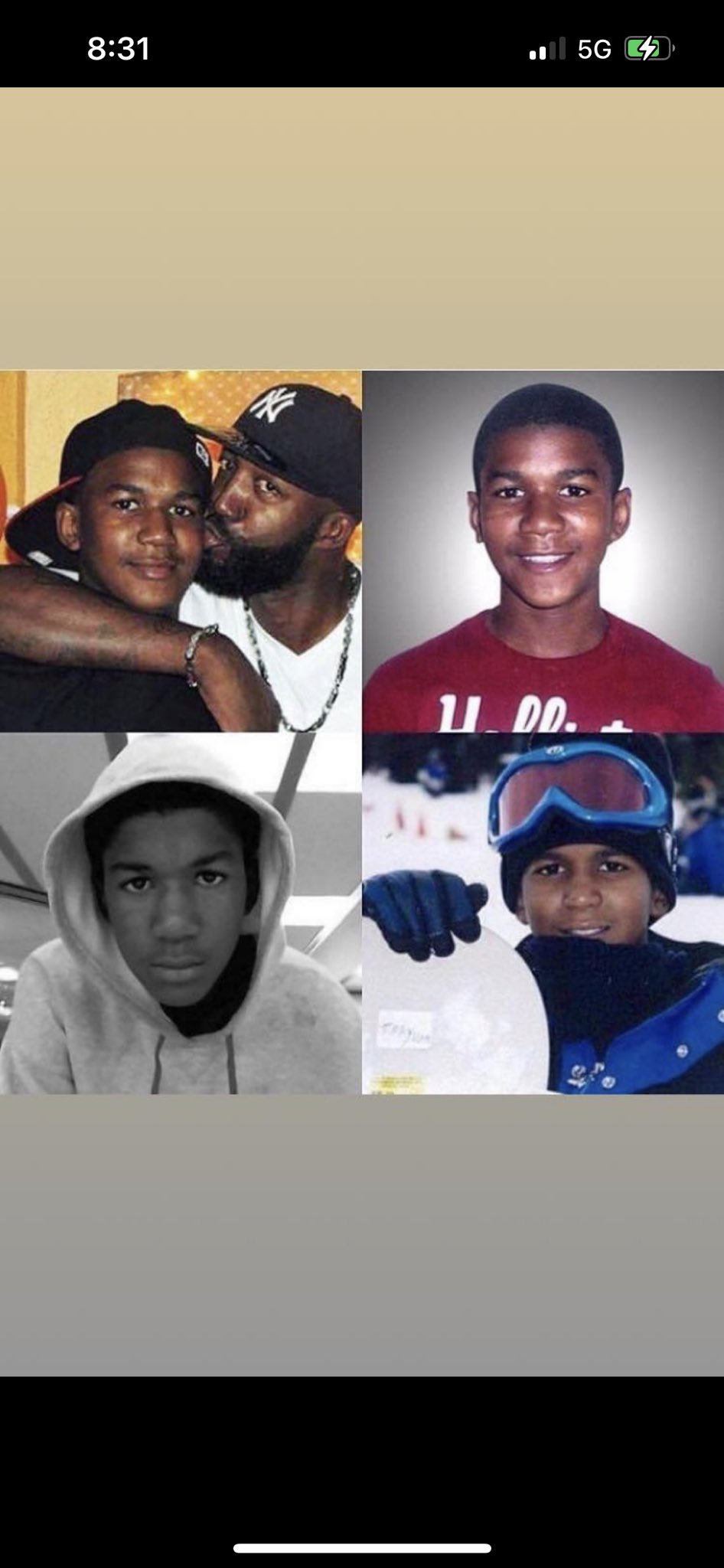 Happy birthday Trayvon Martin..
He would of been 28 years old today.. 