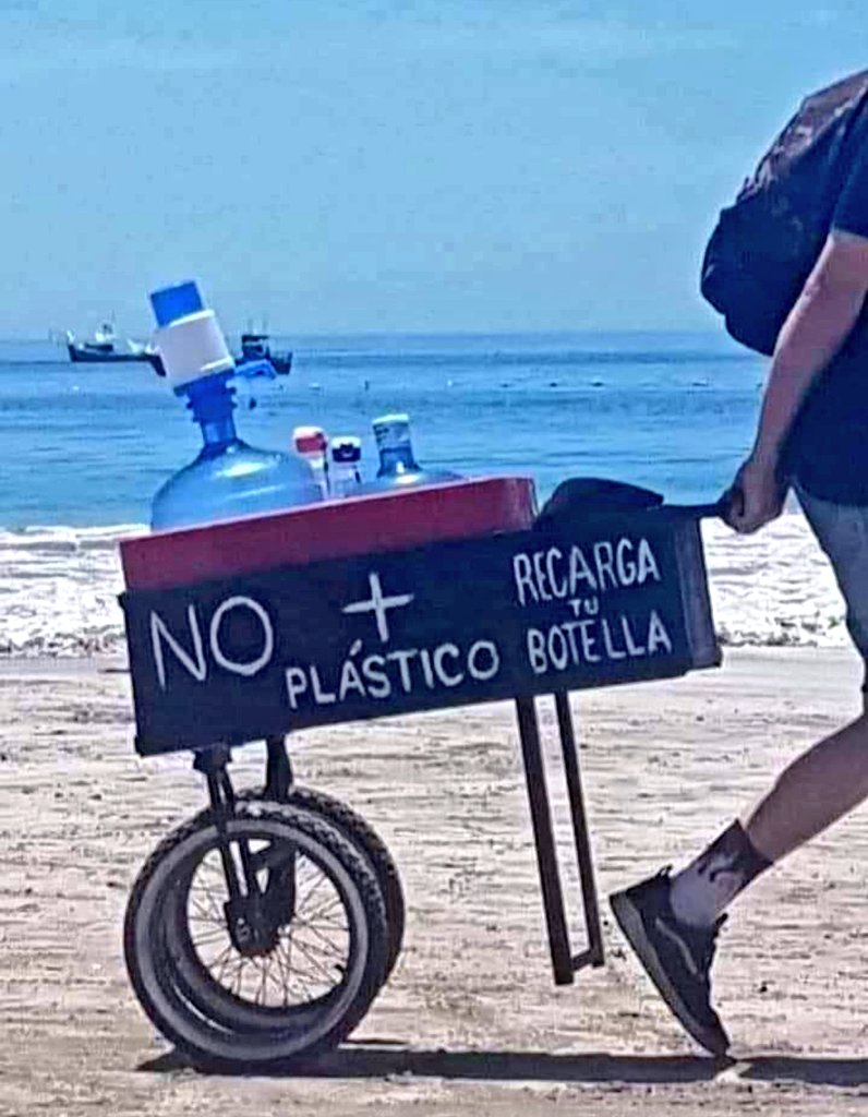 amigosRSV's tweet photo. Grandes ideas que ayudan al océano.
#NoMasPlastico
En el #Oceano https://t.co/qXmlqU2CHs