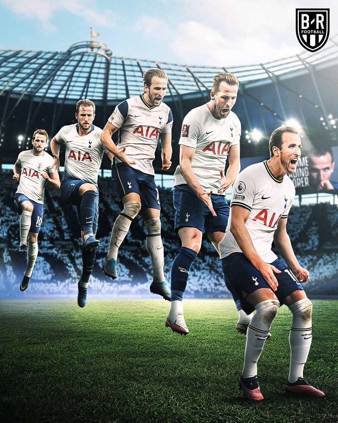 Tottenham Hotspur FC Team Players Poster 