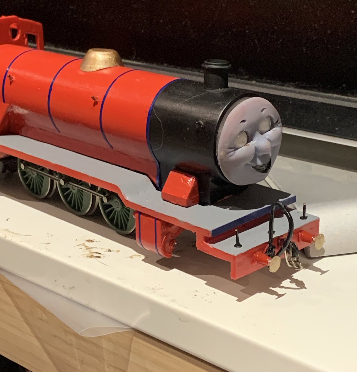 ChainSmoknTrain's tweet image. Mike update! …still need a face 😅