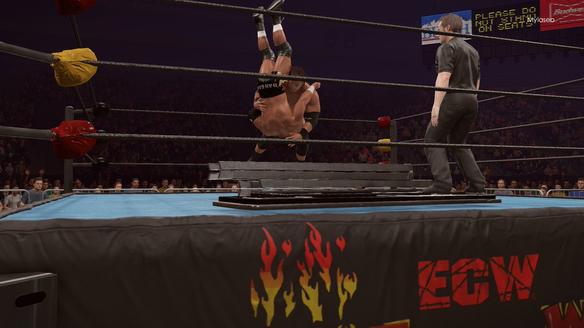 Mylaseo2K's tweet photo. Thanks to @DX4LIFEE for the #ECWONCC pack! Awesome bunch of CAWs, make sure to download it. 

Credit to @skunkypants for the arenas as well. 

#ECW @StevenCorino https://t.co/X3RDtmPq7E